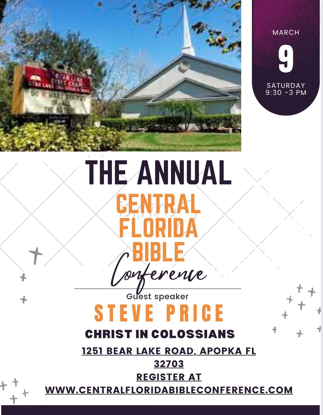 2024 Central Florida Bible Conference Web Chapel